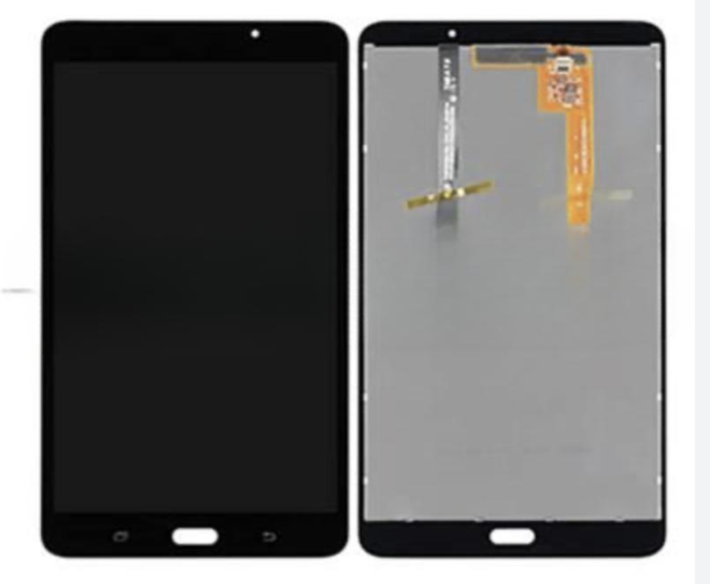 （取り寄せ品）Galaxy Tab A 7.0 （2016） SM-T280 フロントパネル 黒