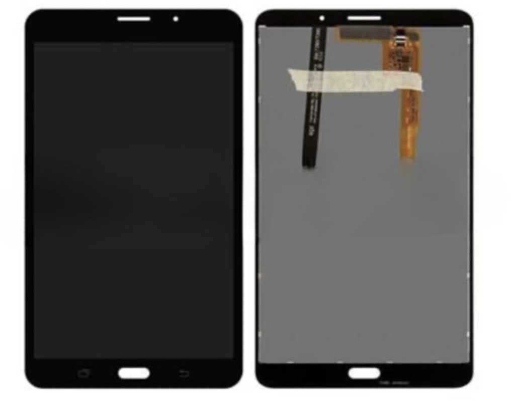 （取り寄せ品）Galaxy Tab A 7.0 （2016） SM-T285 フロントパネル  黒