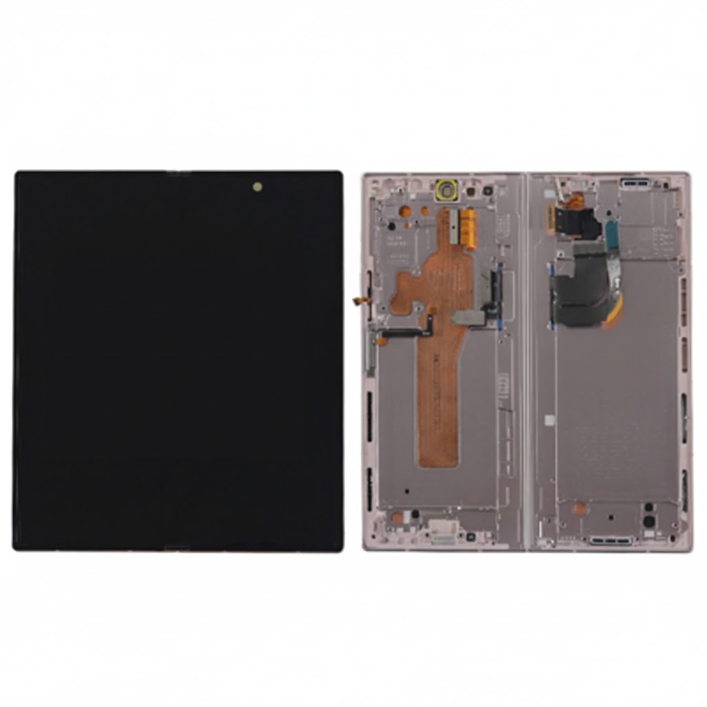 （取り寄せ品）Galaxy Z Fold6 フロントパネル(大）フレーム付き 銀｜米国版