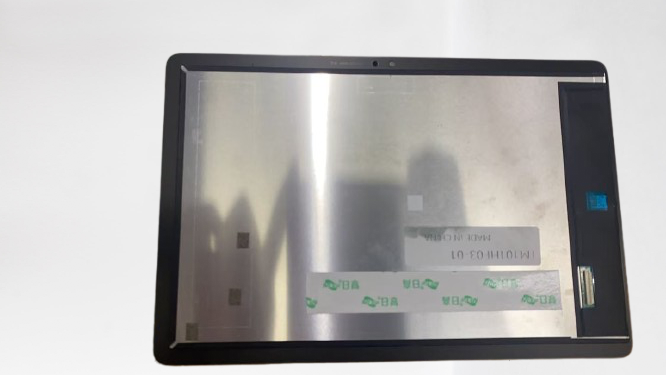 （取り寄せ品）Amazon Kindle Fire HD 10（第13世代・2023年）フロントパネル 黒｜純正組立品