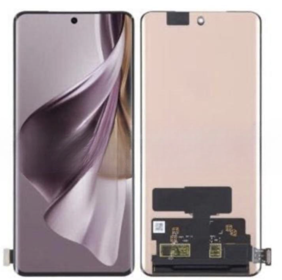 （取り寄せ品）OPPO Reno10 Pro+ 5G  (CPH2521)  フロントパネル 黒