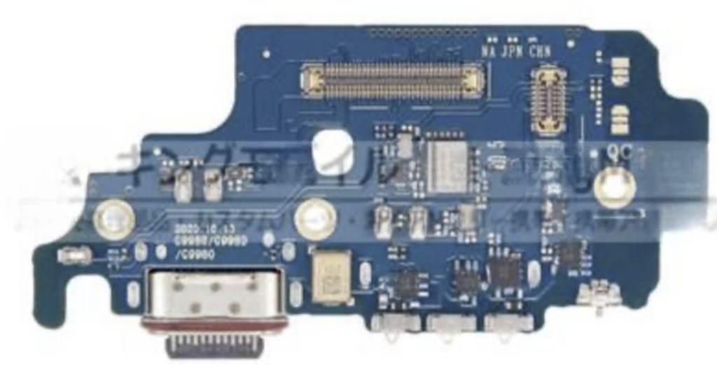 （取り寄せ品）Galaxy  S21 Ultra 5G（SM-G9980）充電ポートボード CHN