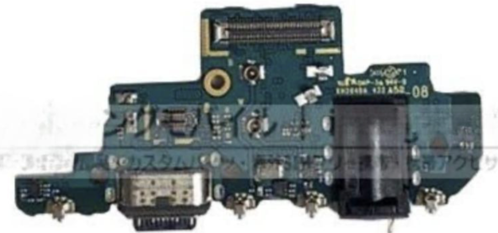 （取り寄せ品）Galaxy A52 5G(SC-53B｜SM-A526D) 充電ポートボード (日本版)