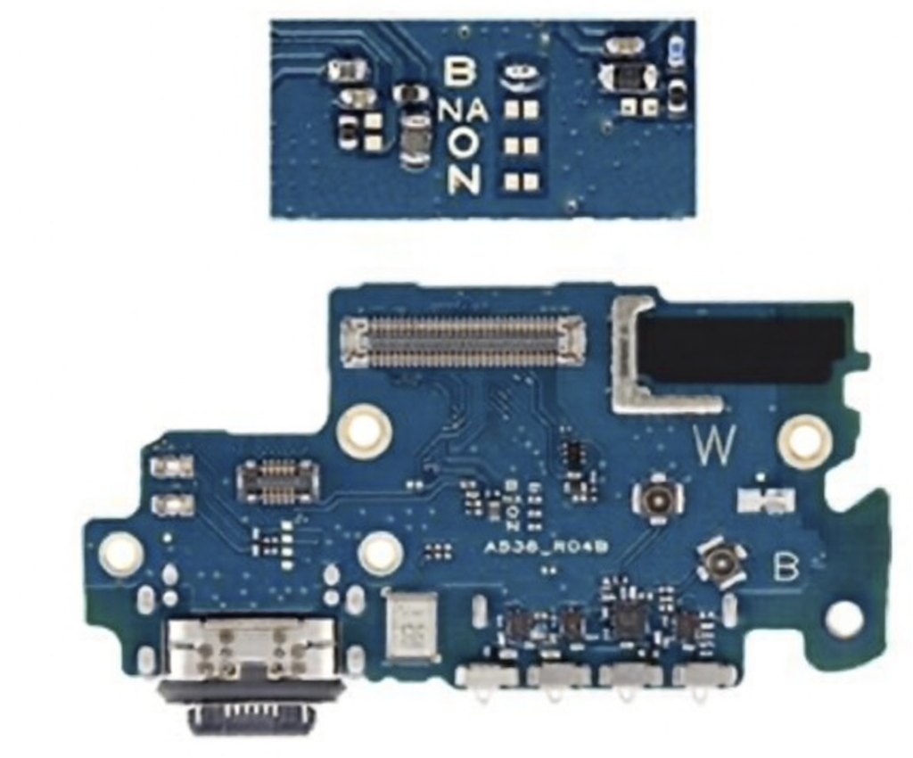 （取り寄せ品）Galaxy A53 5G(SM-A536B) 充電ポートボード (B)