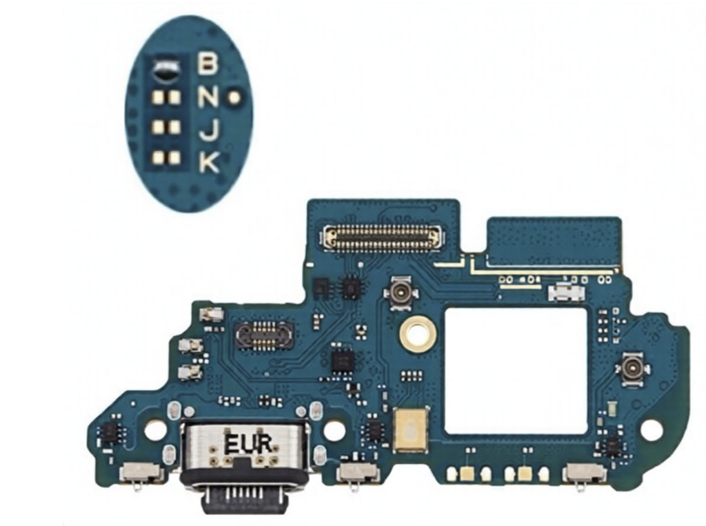 [X9034ライトニングコネクター｜充電ポート] （取り寄せ品）Galaxy A54 5G(SM-A546B) 充電ポートボード (B)