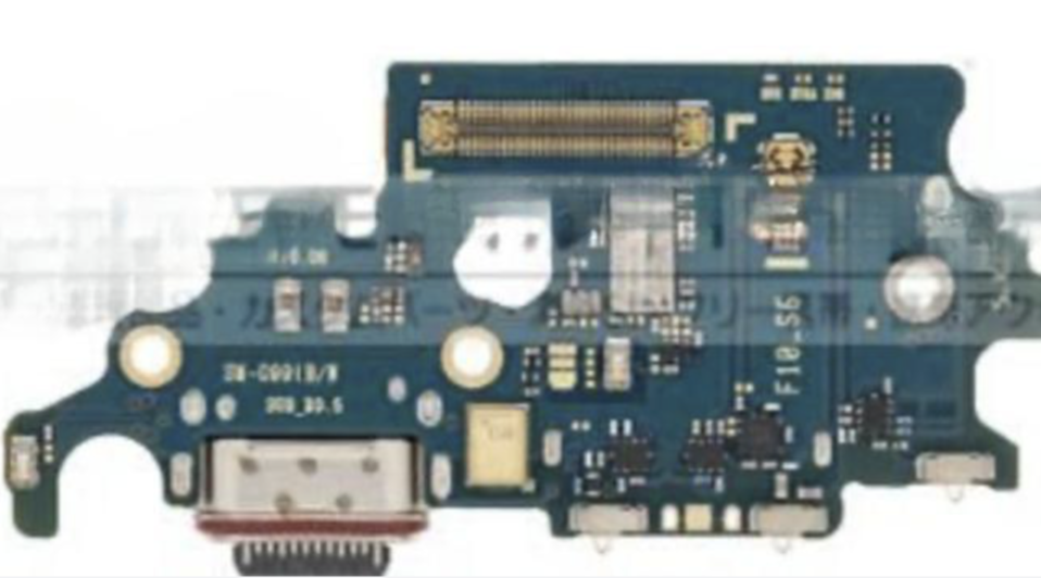 （取り寄せ品）Galaxy S21(SM-G991B)充電ポートボード (グローバル版｜EU版）