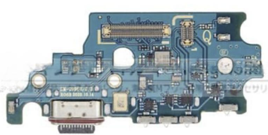 （取り寄せ品）Galaxy S21+（SM-G9960）充電ポートボード CHN