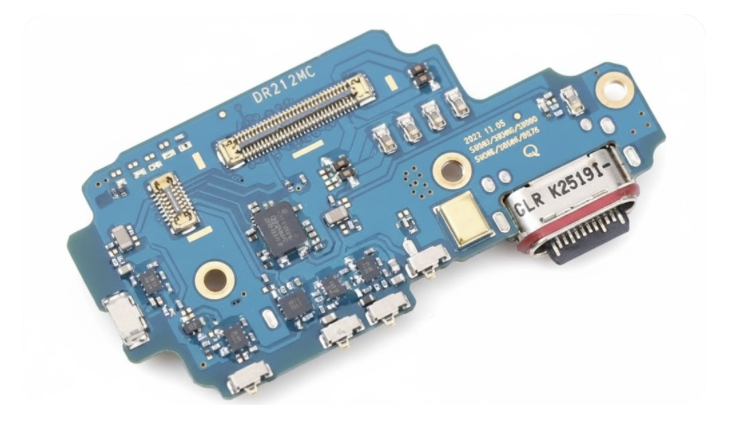 （取り寄せ品）Galaxy S22 Ultra 5G (SM-S908E)充電ポートボード GLR