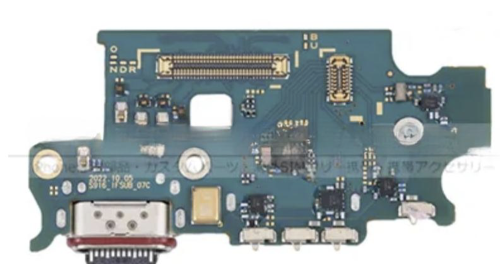 （取り寄せ品）Galaxy S23+ (SM-S916B) 充電ポートボード (B)