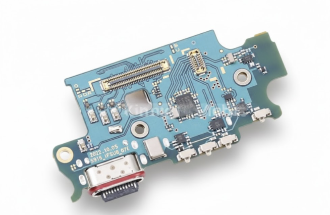 （取り寄せ品）Galaxy S23+ (SM-S916E) 充電ポートボード (R)