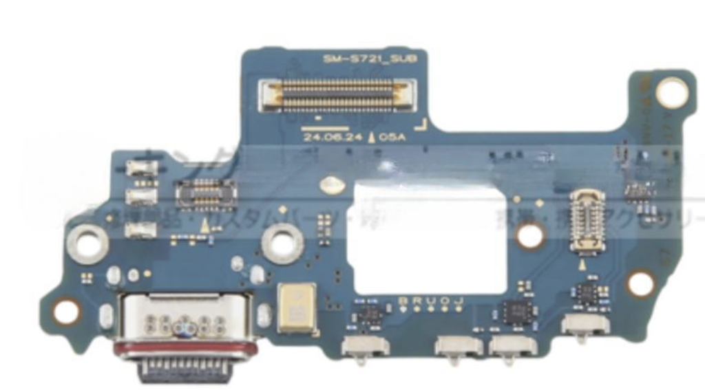 （取り寄せ品）Galaxy S24 FE (SM-S721B)充電ポートボード（B）