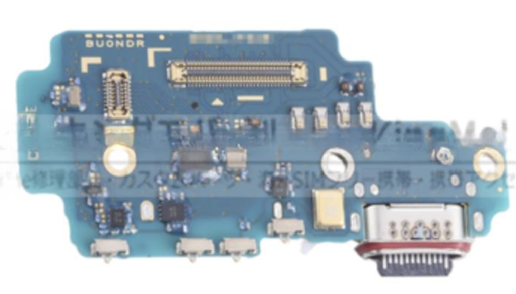（取り寄せ品）Galaxy S24 Ultra（SM-S9280）充電ポートボード(O）