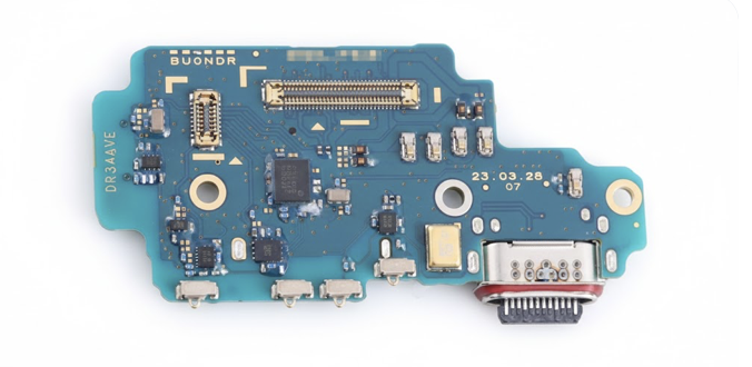 （取り寄せ品）Galaxy S24 Ultra（SM-S928N）充電ポートボード(N)