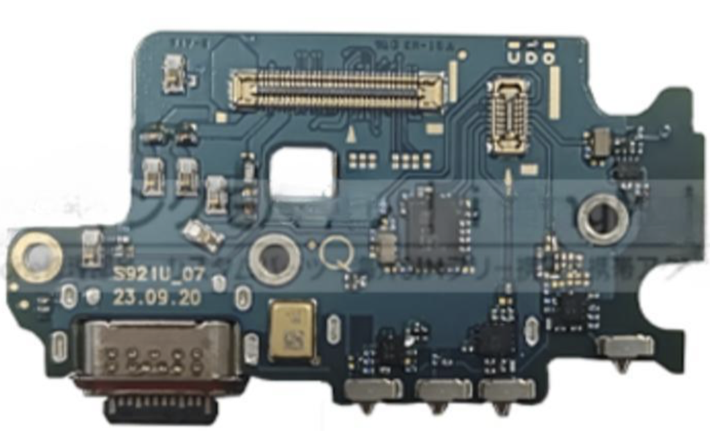 （取り寄せ品）Galaxy S24（SC-51E｜SCG25｜SM-S921D｜SM-S921J｜SM-S921Q）充電ポートボード（D）日本版