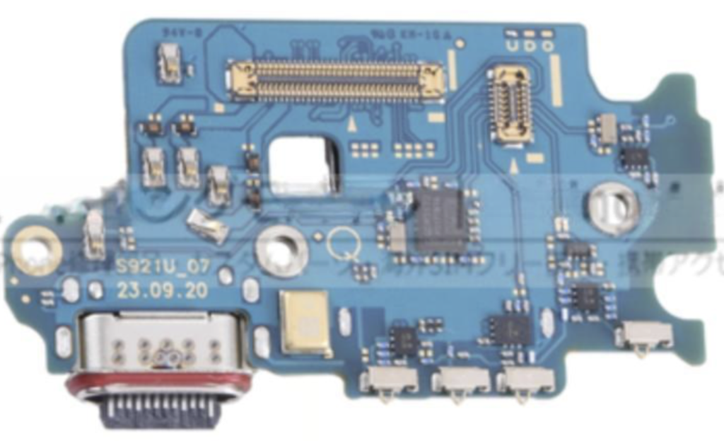 （取り寄せ品）Galaxy S24（SM-S921U）充電ポートボード（U）