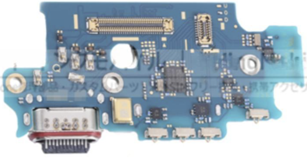 （取り寄せ品）Galaxy S24+(SM-S9260)充電ポートボード（O）