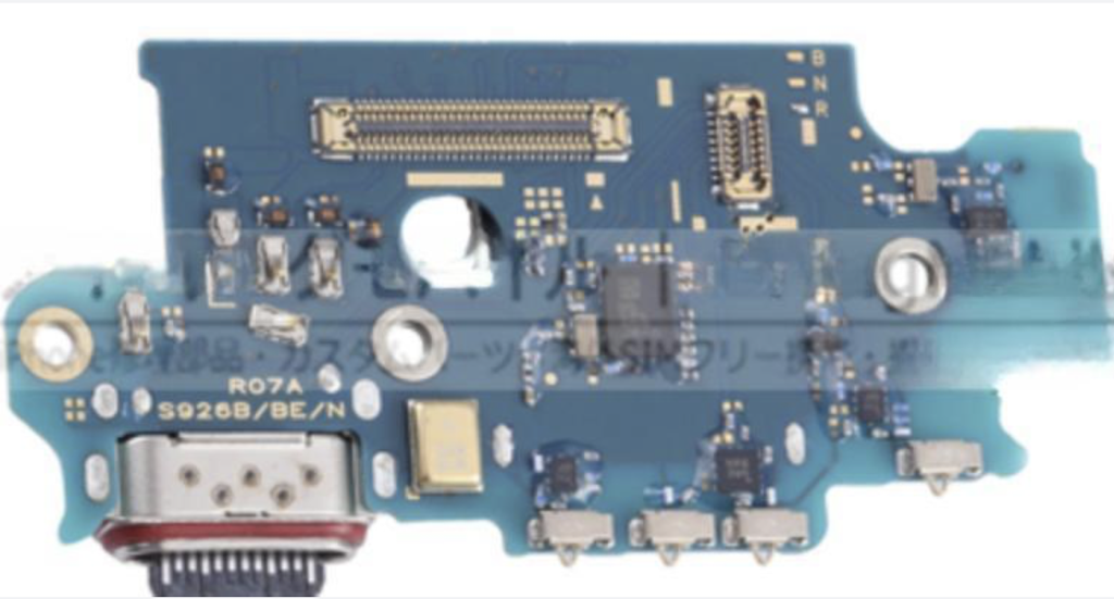 （取り寄せ品）Galaxy S24+(SM-S926E)充電ポートボード（R）