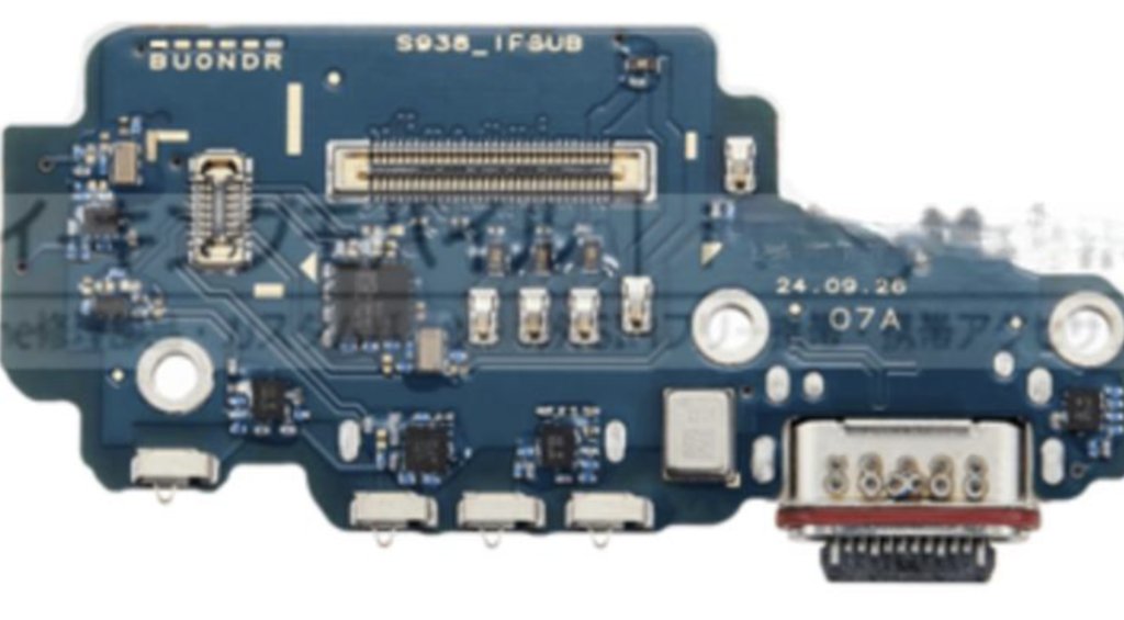 （取り寄せ品）Galaxy S25 Ultra（SM-S938E）充電ポートボード(R)