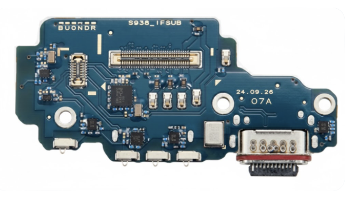 （取り寄せ品）Galaxy S25 Ultra（SM-S938N）充電ポートボード(N)