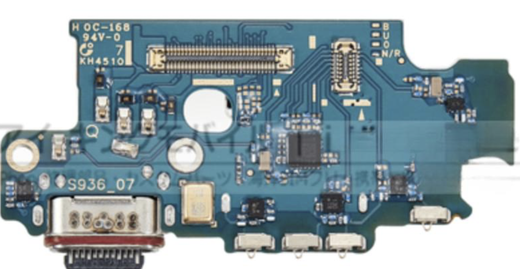 （取り寄せ品）Galaxy S25+(SM-S936N)充電ポートボード(N｜R)