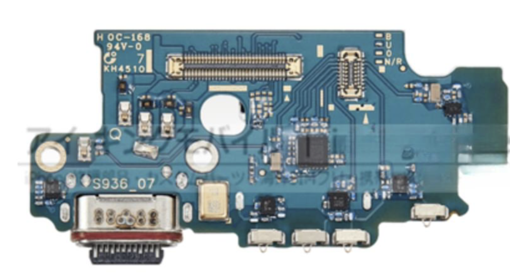 （取り寄せ品）Galaxy S25+(SM-S936U)充電ポートボード(U)