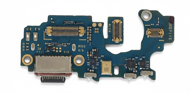 （取り寄せ品）Galaxy Z Flip3 5G(SM-F711B｜F7110)充電ポートボード（B）