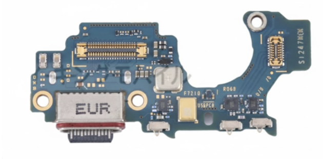（取り寄せ品）Galaxy Z Flip4 （SM-F721B） 充電ポートボード（B）