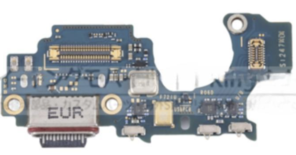 （取り寄せ品）Galaxy Z Flip4 （SM-F721B） 充電ポートボード（B）