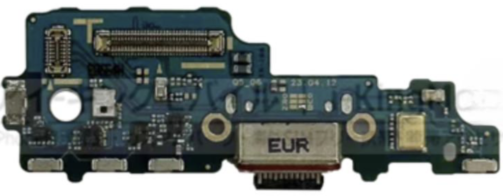 （取り寄せ品）Galaxy Z Fold5 (SM-F946B)充電ポートボード (B)