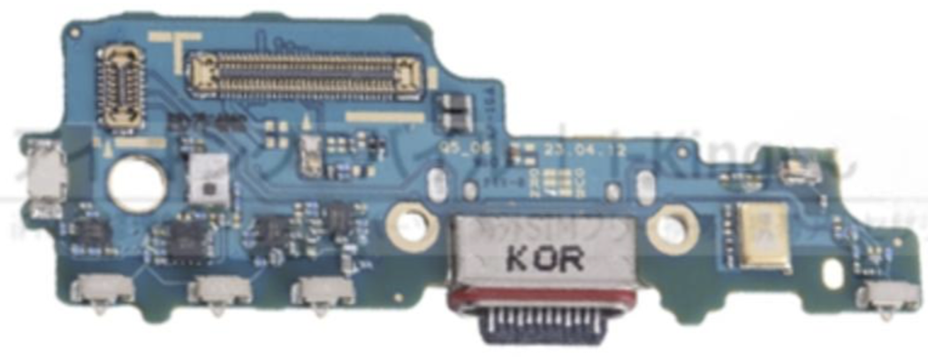（取り寄せ品）Galaxy Z Fold5 (SM-F946N)充電ポートボード (N)