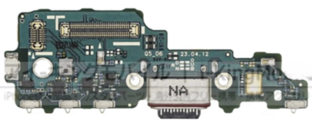 （取り寄せ品）Galaxy Z Fold5 (SM-F946U)充電ポートボード (U)
