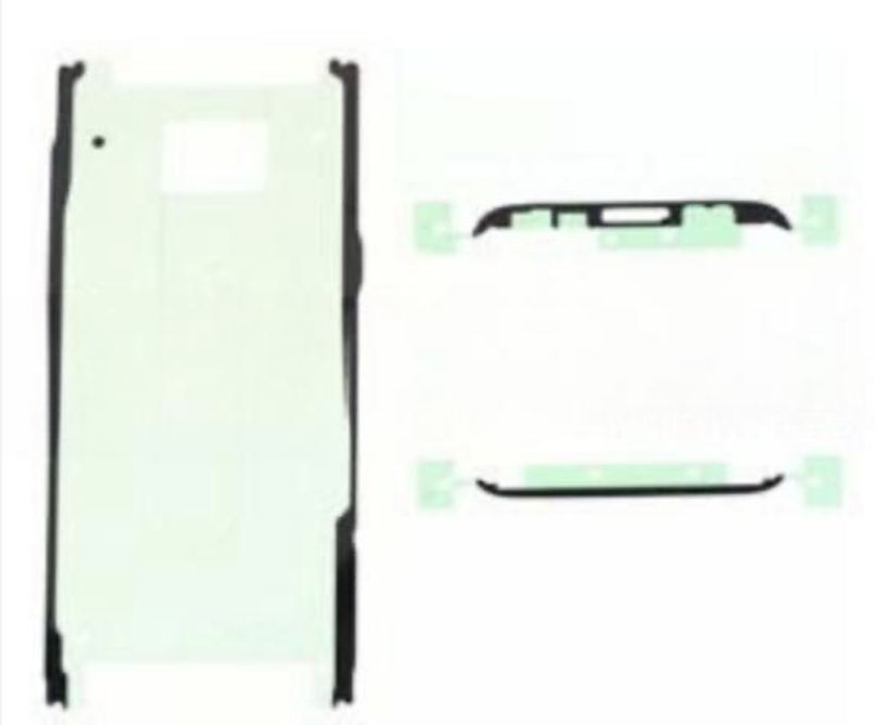 （取り寄せ品）Galaxy  S8  フロントパネル用 接着テープステッカー