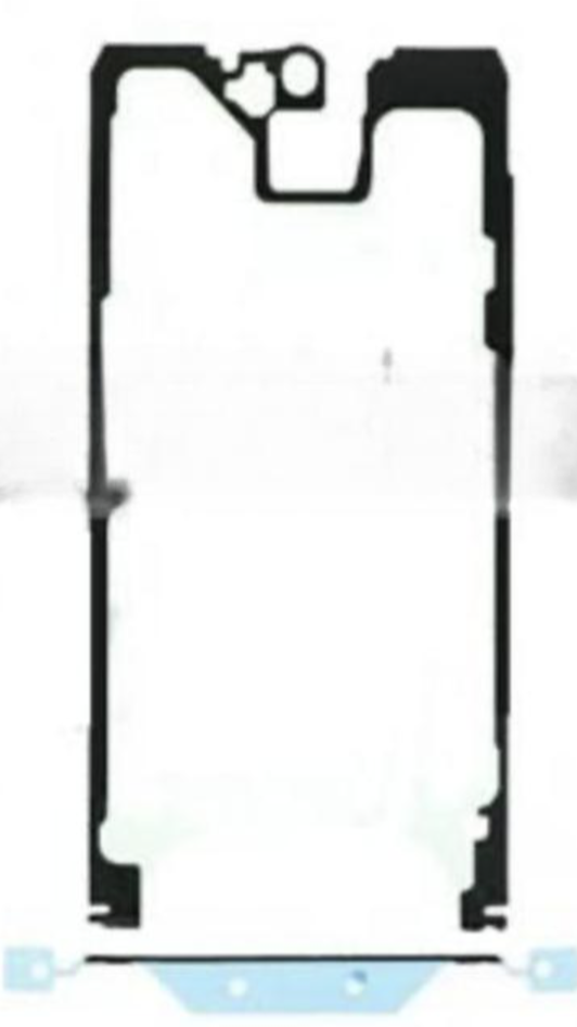 （取り寄せ品）Galaxy Note10 4G｜5Gフロントパネル用 接着テープステッカー