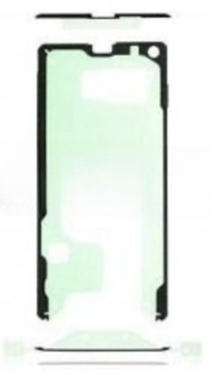 （取り寄せ品）Galaxy S10 4G フロントパネル用 接着テープステッカー