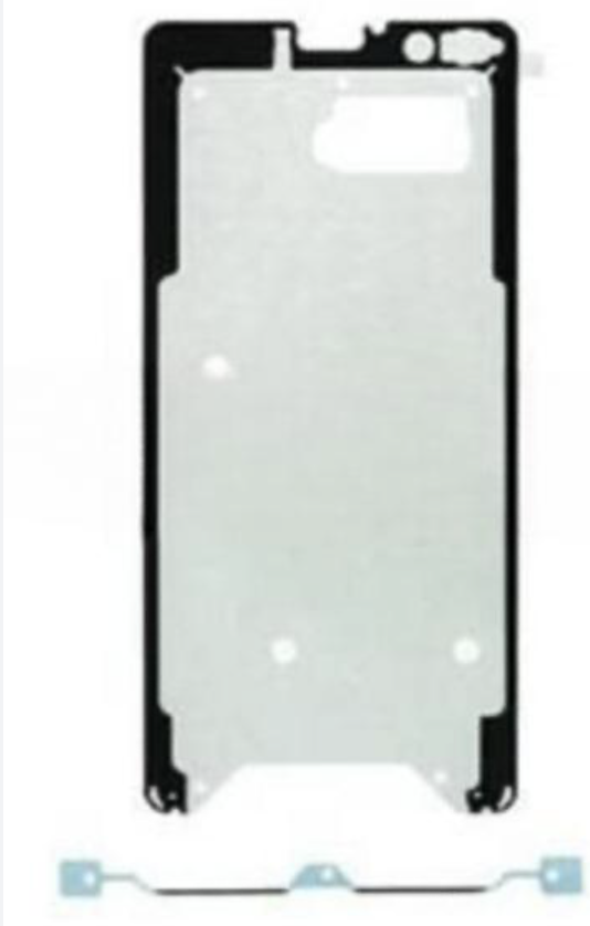 （取り寄せ品）Galaxy S10 5G フロントパネル用 接着テープステッカー
