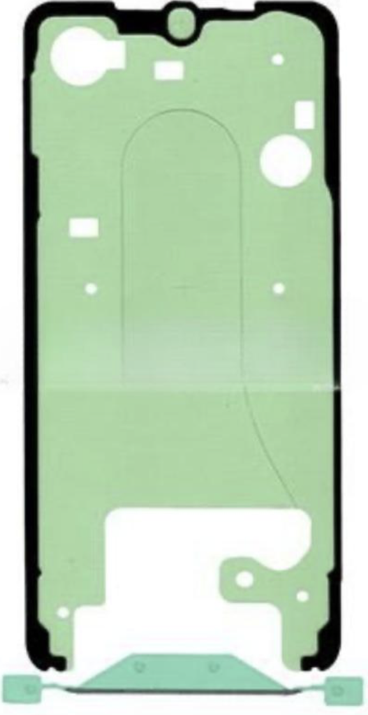 （取り寄せ品）Galaxy S22 5G フロントパネル用 接着テープステッカー
