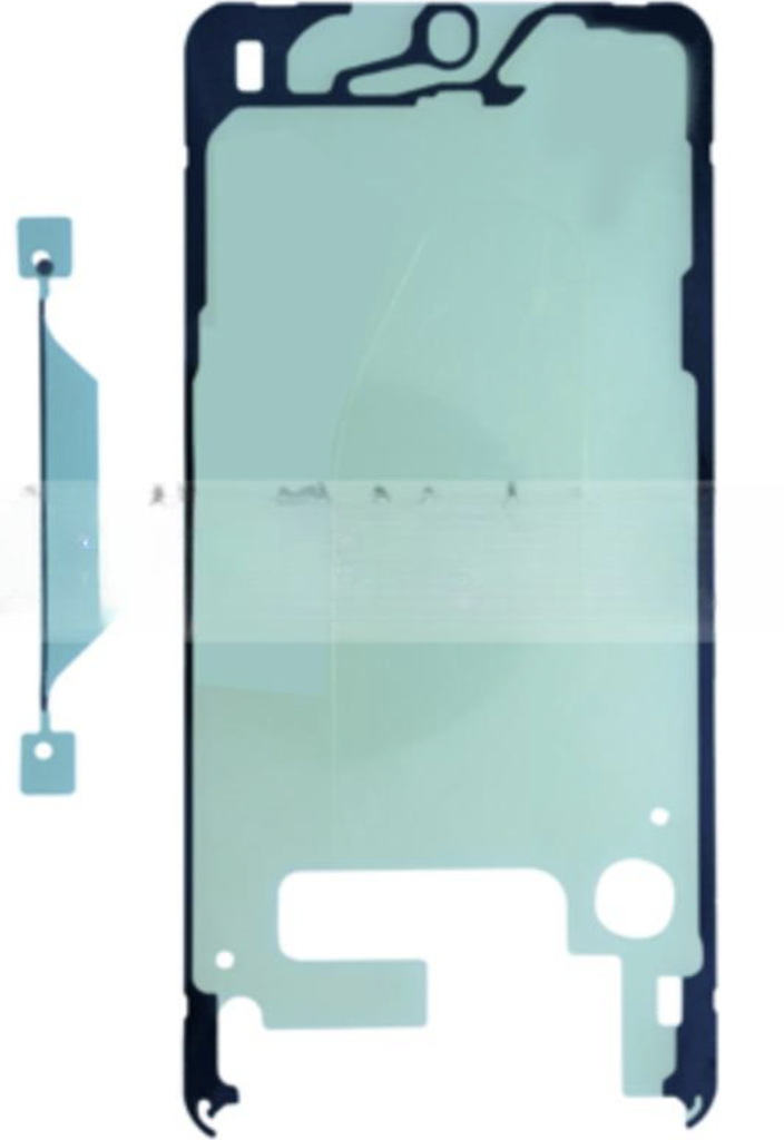 （取り寄せ品）Galaxy S25+ フロントパネル用 接着テープステッカー 5枚セット 