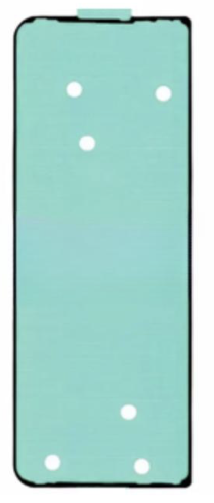 （取り寄せ品）Galaxy Z Fold3 5G フロントパネル用 接着テープステッカー 5枚セット 