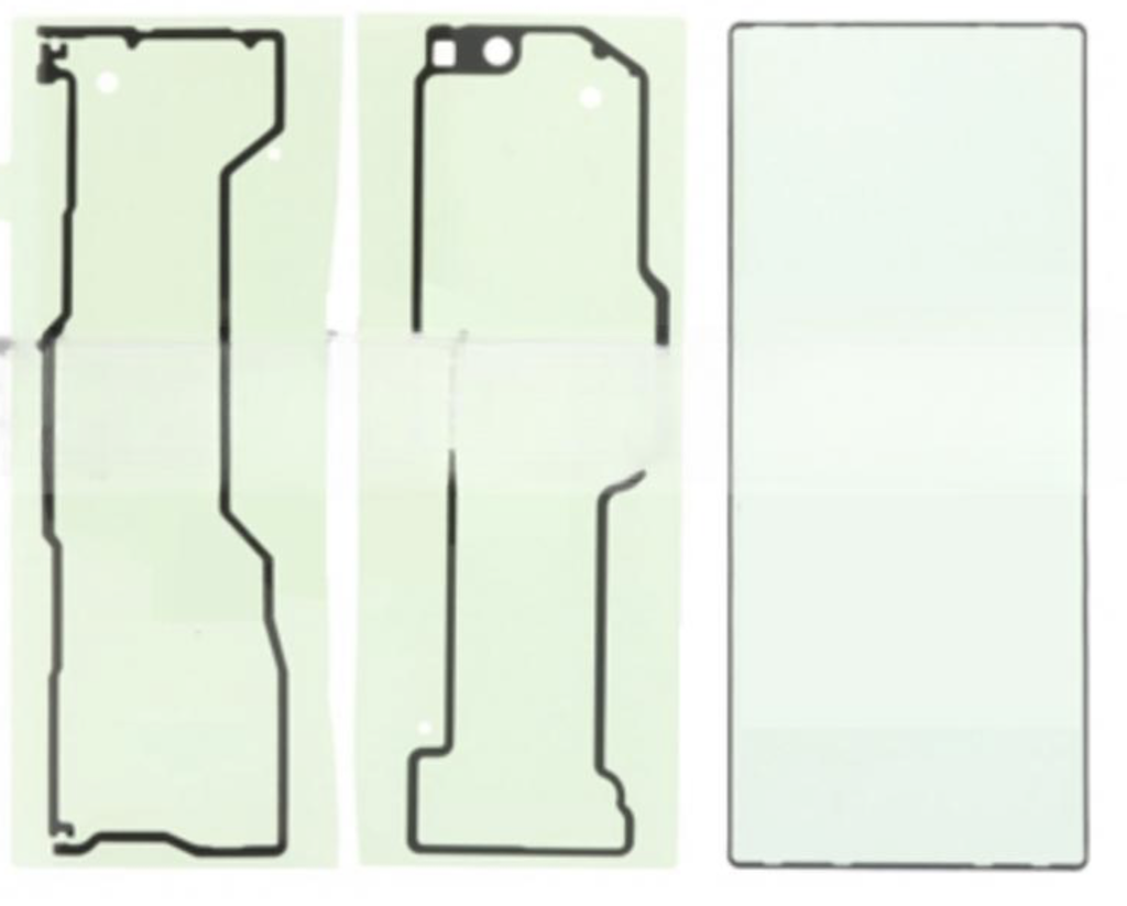（取り寄せ品）Galaxy Z Fold6 フロントパネル用 接着テープステッカー
