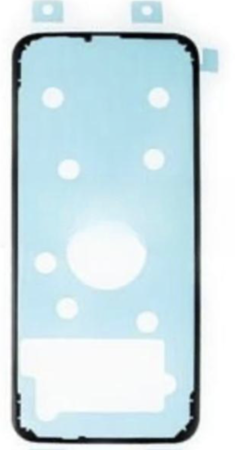 （取り寄せ品）Galaxy  S8+ バックカバー 接着テープステッカー 5枚セット 