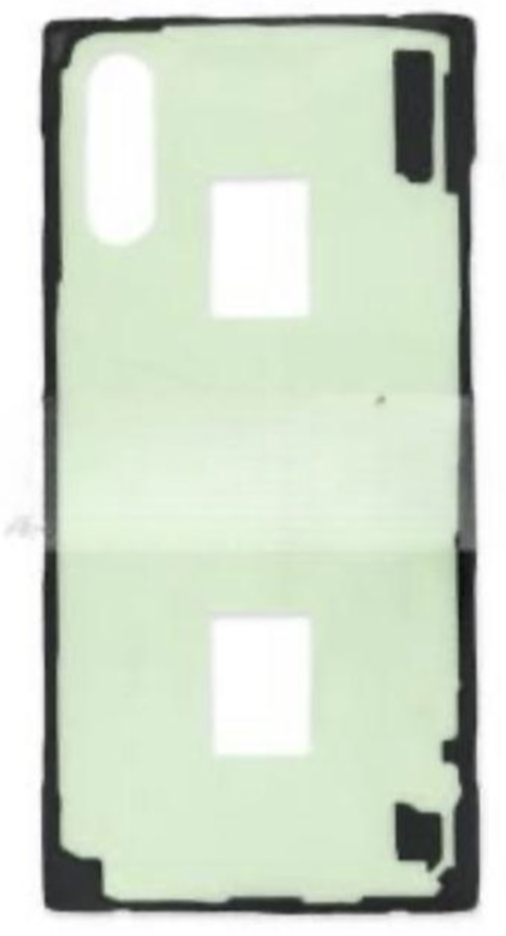 （取り寄せ品）Galaxy Note10+ 4G｜5Gバックカバー用 接着テープステッカー