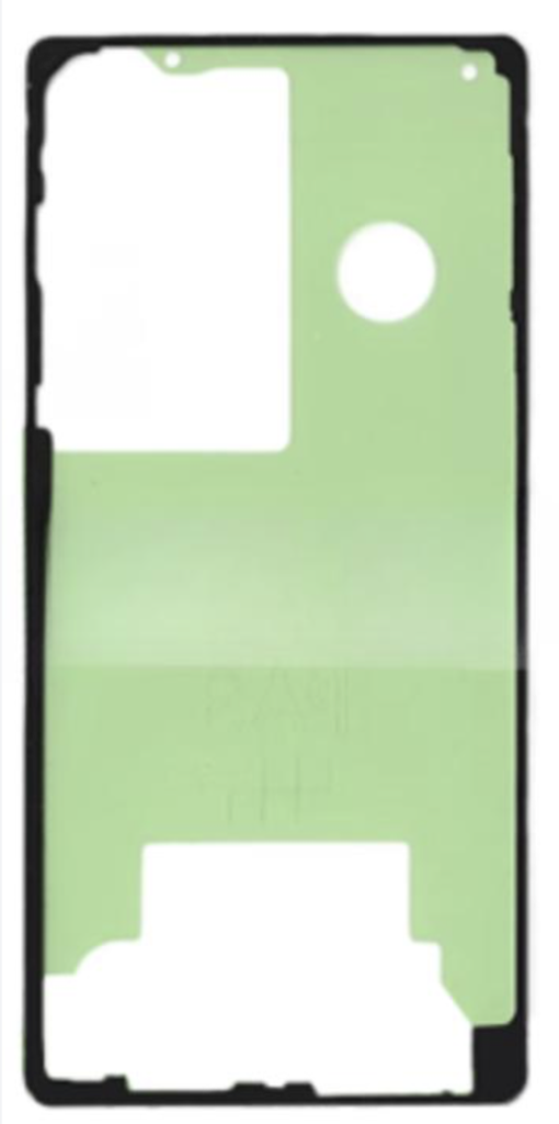 （取り寄せ品）Galaxy S25 Ultra バックカバー用 接着テープステッカー