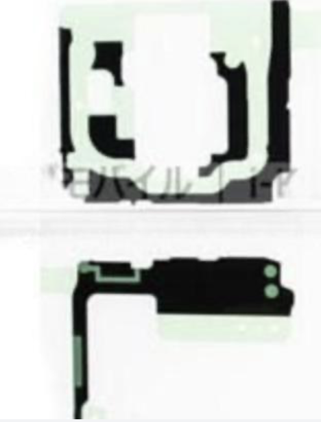 （取り寄せ品）Galaxy S9+ バックカバー用防水接着テープステッカー