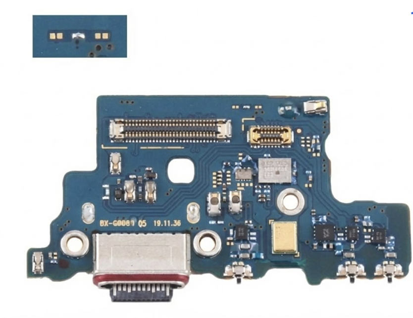 （取り寄せ品）Galaxy S20 Ultra 5G (SM-G9880)チャージングポートボード UK｜CN版 (CHN)