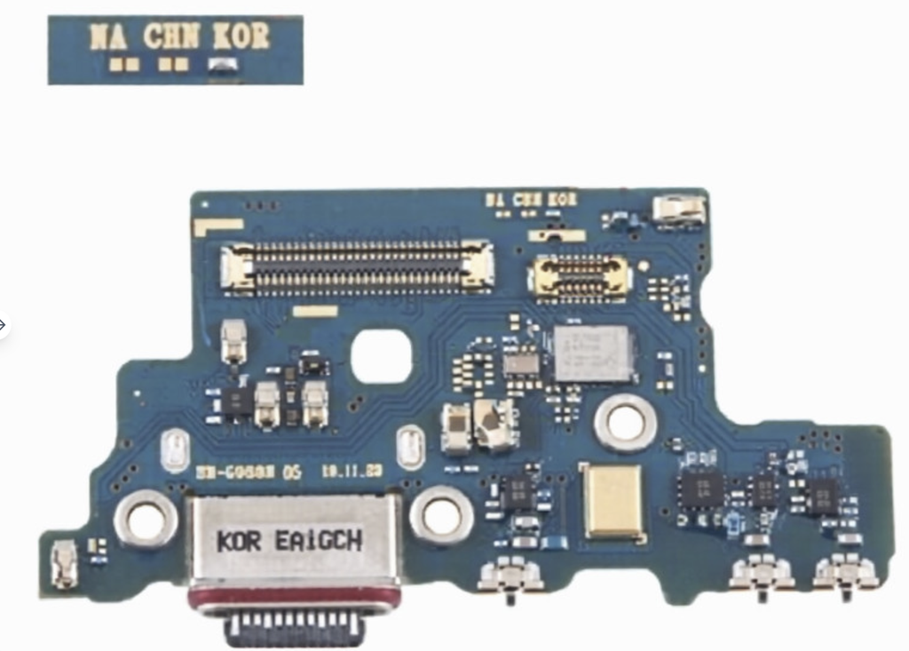 （取り寄せ品）Galaxy S20 Ultra 5G (SM-G988N)チャージングポートボード 韓国版 (KOR)