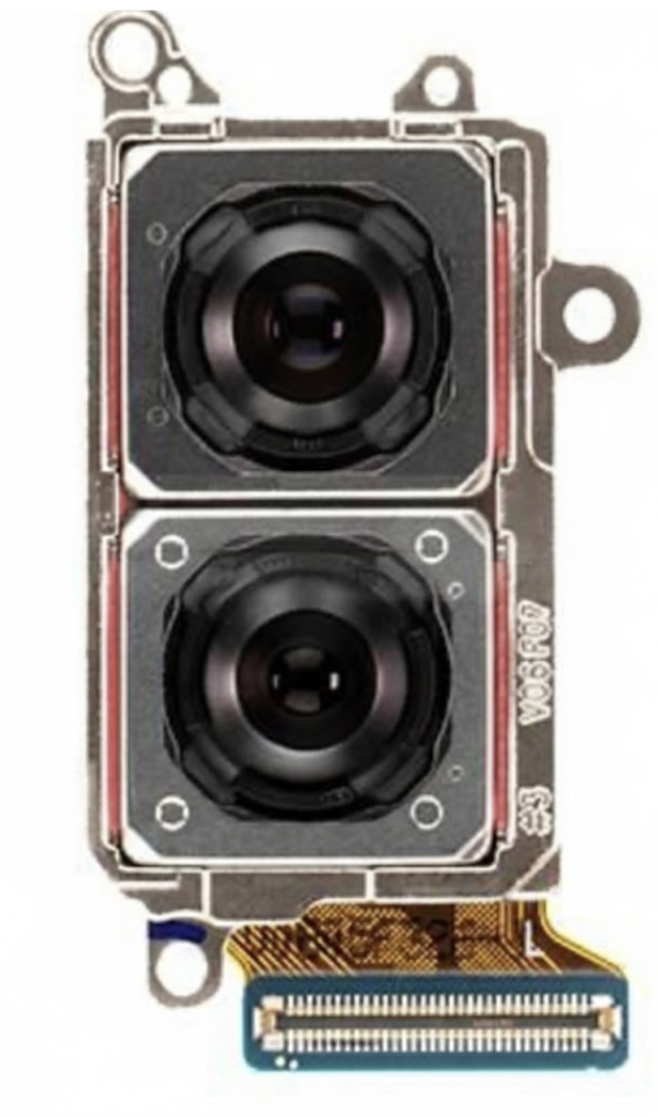 （取り寄せ品）Galaxy S21｜S21+ (SM-G991B｜G996B)通用バックカメラ（望遠＋広角）EU版