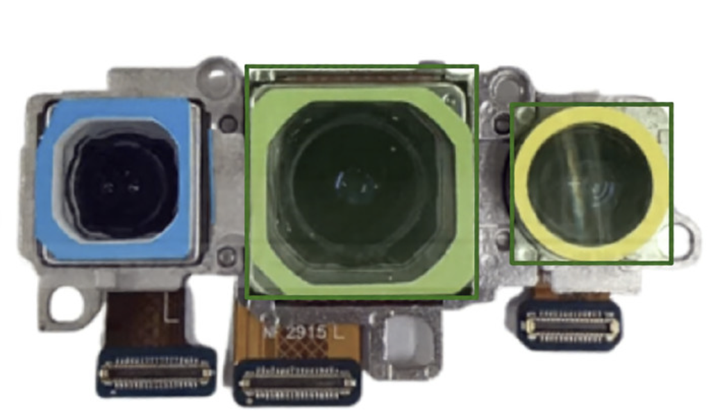 （取り寄せ品）Galaxy S23｜S23+  バックカメラモジュール（超広角+広角＋望遠）