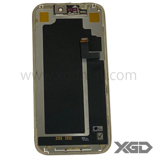 iPhone 17Pro フロントパネル 黒｜互換品（SoftOLED）