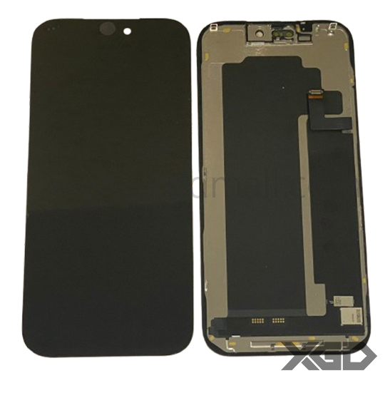 iPhone 17Pro Max フロントパネル 黒｜互換品 LCD HD