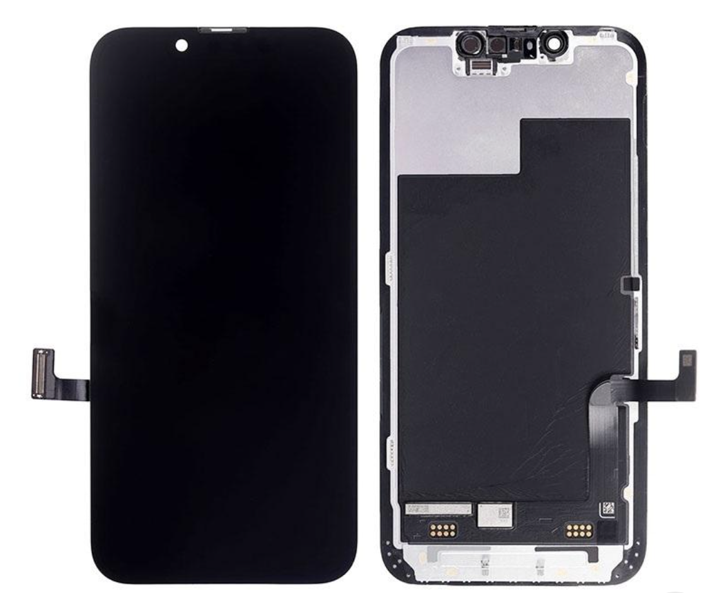 iPhone 13mini フロントパネル 黒｜互換品（SoftOLED）